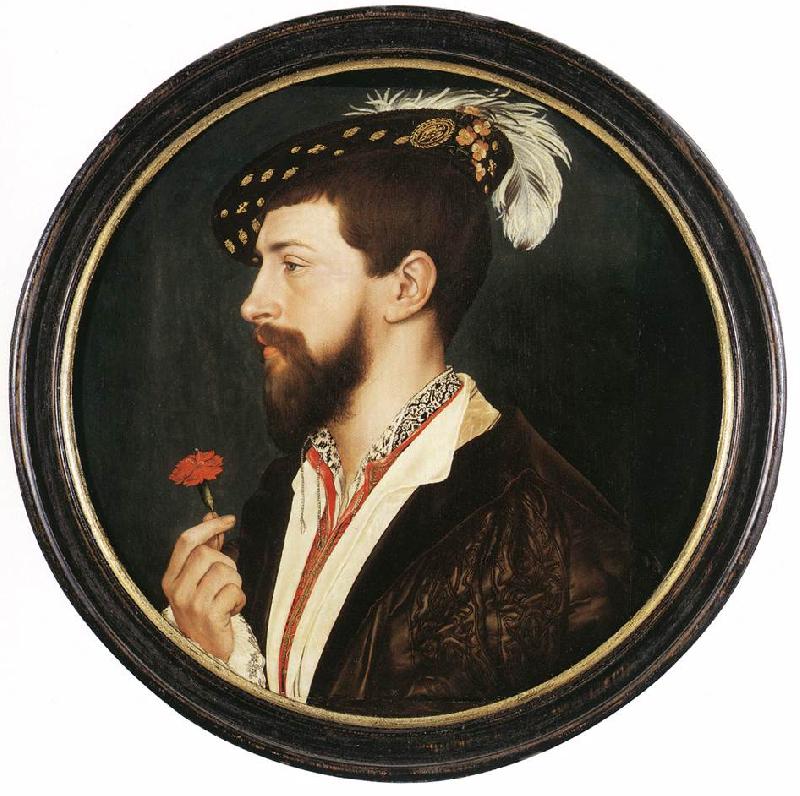 HOLBEIN, Hans the Younger Portrait of Simon George sf